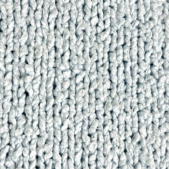 Anthropologie The Need-It Slouchy Pullover Sweater Oversized Mock Neck Blue XSP - Picture 8 of 12